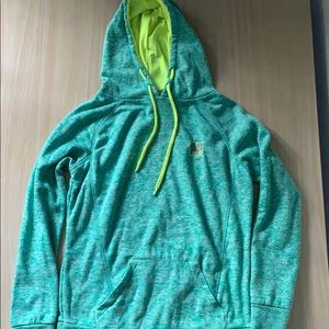 Ivory Ella Teal Hoodie